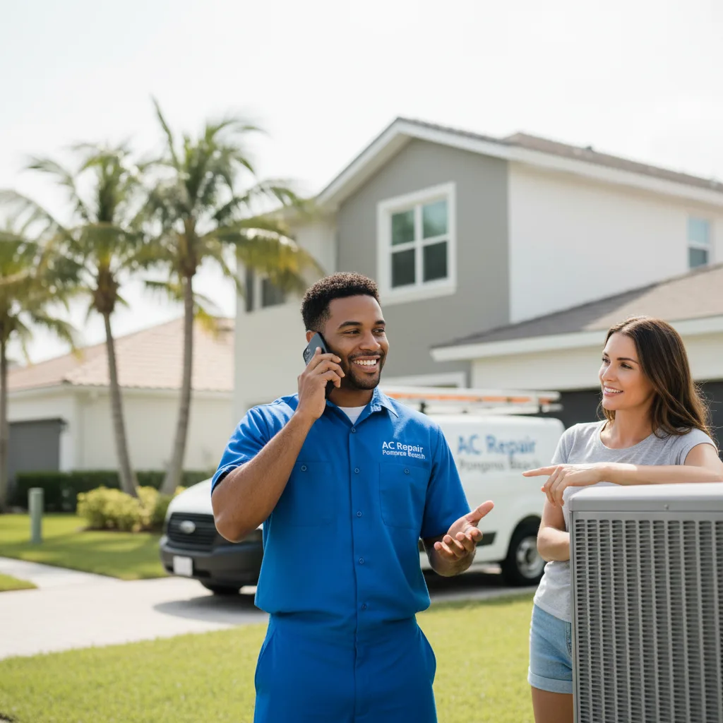 AC Repair Pompano Beach customer support in Steeleville